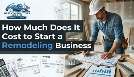 How Much Does It Cost to Start a Remodeling Business