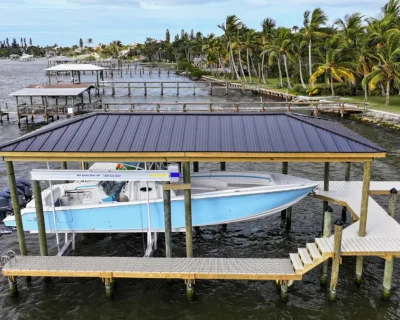 Boat-House-Installation-Project-Melbourne-Beach-FL-10